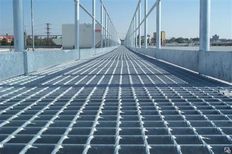 Решетчатый настил SP 34х38/30х3 Zn 1000х1000 мм, цена в Перми от ...