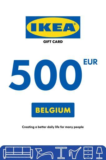 Buy IKEA 500 EUR Gift Card Belgium Digital Key