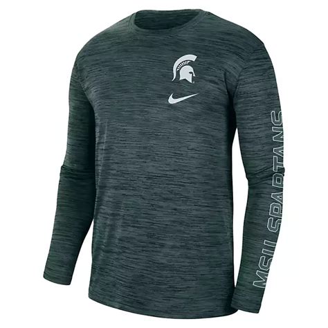 Nike Michigan State Spartans Velocity Legend Team Performance Long