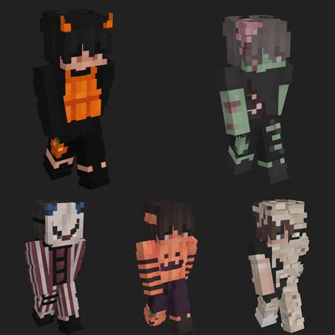 My Halloween skins so far, will hopefully be plenty more by the end of ...