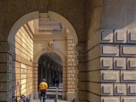 Heritage Buildings in Horniman Circle Walkway Corridor Mumbai Editorial ...