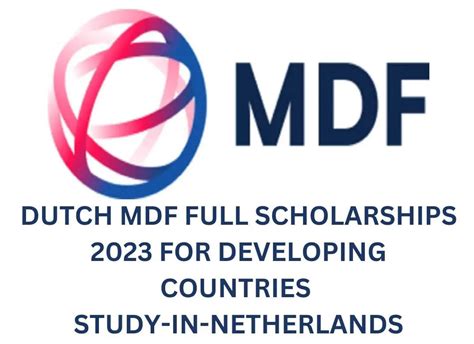 Dutch Mdf Full Scholarships 2023