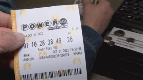 Winning Powerball Ticket