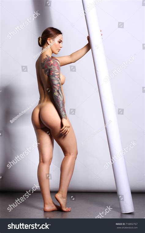 Perfect Naked Woman Body Studio Background Stock Photo 718892767 Shutterstock