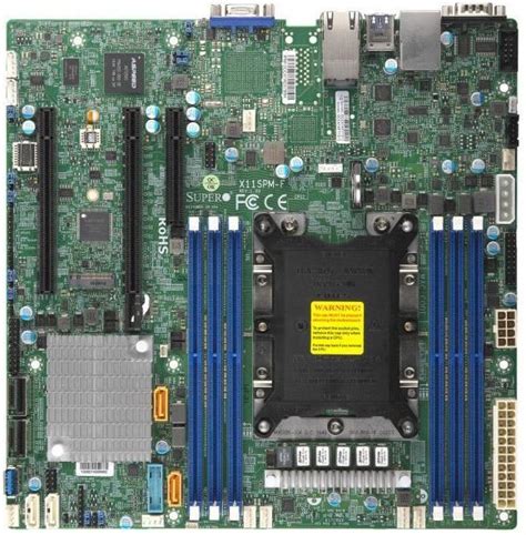 Supermicro X Spm F Micro Atx Intel C Lga Socket P