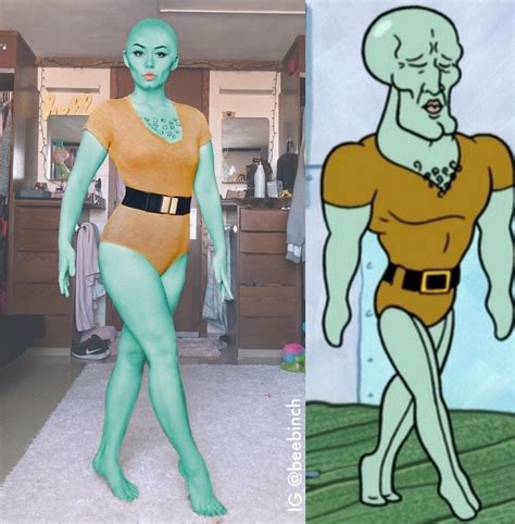 Mr. Squidward - Album on Imgur | Funny cosplay, Funny halloween ...