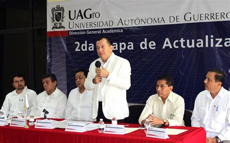 Tiempo De Guerrero Inaugura El Rector De La Uagro Actualización Académica Para Profesores