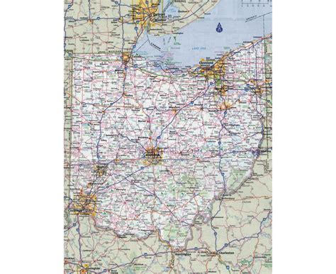 Maps Of Ohio Collection Of Maps Of Ohio State Usa Maps Of The Usa