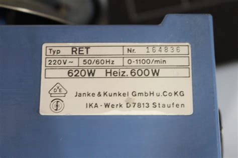 Ika Ret Hot Plate With Magnetic Stirrer Labmakelaar Benelux