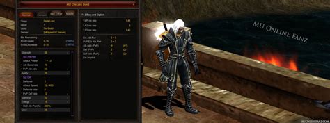 Dark Lord Character Guide Mu Online Fanz