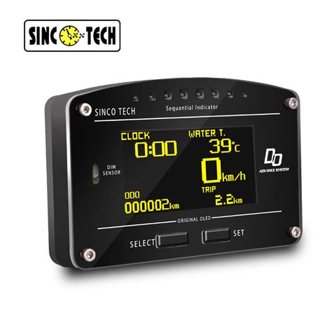 Digital OLED Display Car Boost Gauge DO907 Car Dashboard Gauge