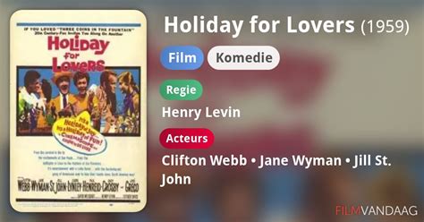 Holiday For Lovers Film 1959 Filmvandaagnl