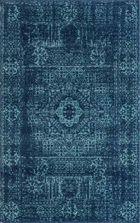 Navy Blue 5 X 8 Heritage Rug Esalerugs