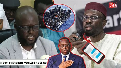 El Malick Ndiaye Lit En Direct Un Message Que Sonko A D Livr Au Peuple