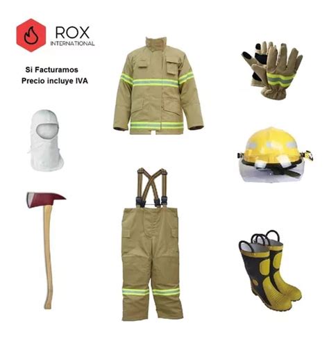 Traje De Bombero Completo Gabinete Para 1 Traje Rox Meses sin interés