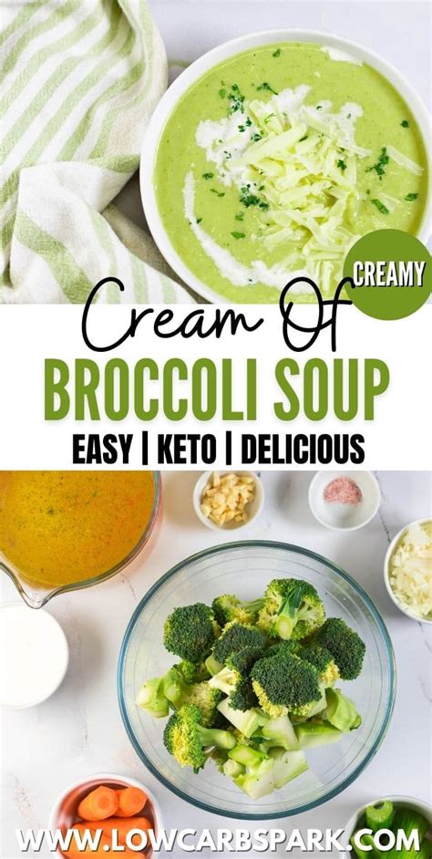 Easy Cream Of Broccoli Soup Low Carb Spark