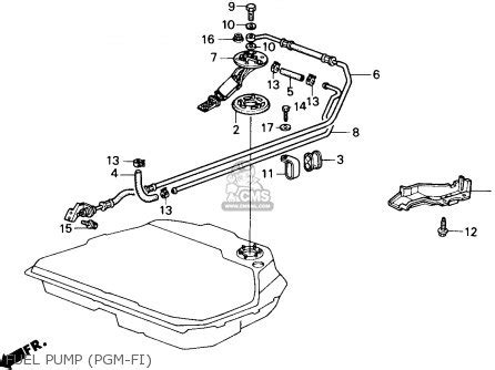 Honda ACCORD 1986 G 4DR LXI KA Parts Lists And Schematics