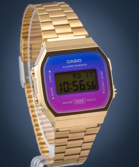 Casio Vintage A168werg 2aef Iconic Watch •