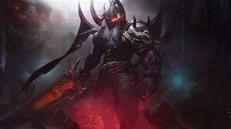 Blood Moon Aatrox Animated Splash Art Youtube