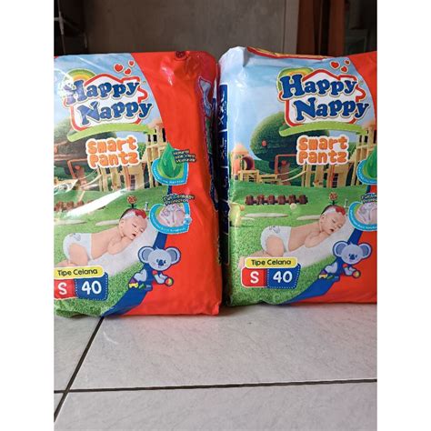 Jual Pampers Happy Nappy S40 Shopee Indonesia