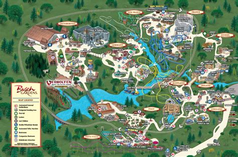 Theme Park Thoughts Park Map Design