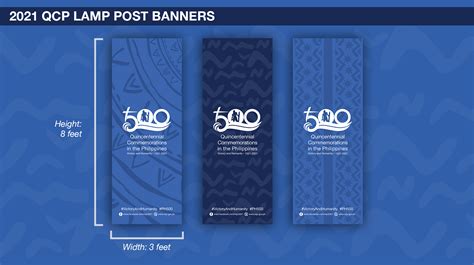 Official Lamp Post Banners 2021 Quincentennial Commemorations In The