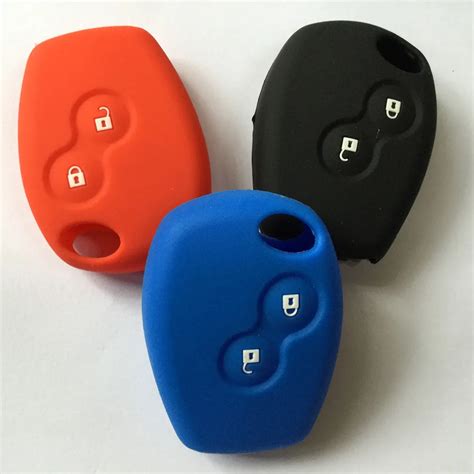 Silicone Car Key Remote Control FOB Case For Renault CLIO MODUS KANGOO