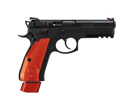 Cz 75 Sp 01 Competition Red 21rd 9mm Handgun Shoot Straight