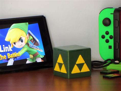 The Legend Of Zelda Game Card Case Holder For Nintendo Switch Etsy