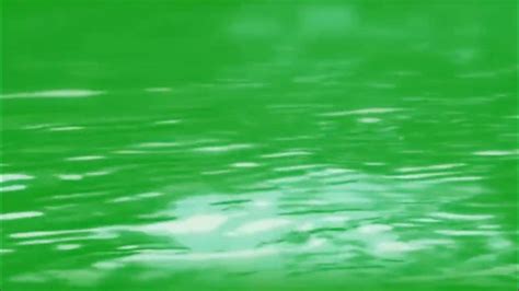 Water Waves Effect In A River Green Screen Library Youtube