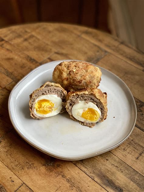 Tried My Hand At Scotch Eggs In The Air Fryer Successfully R Airfryer