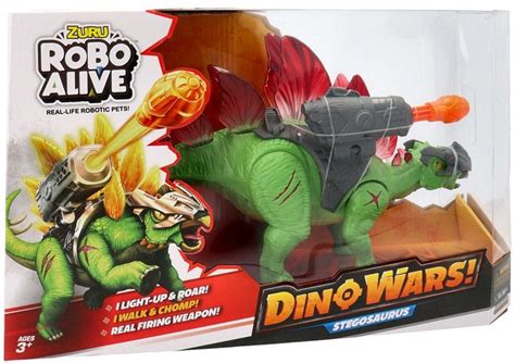 Zuru Robo Alive Dino Wars Speelfiguur Met Licht En Geluid Stegosaurus