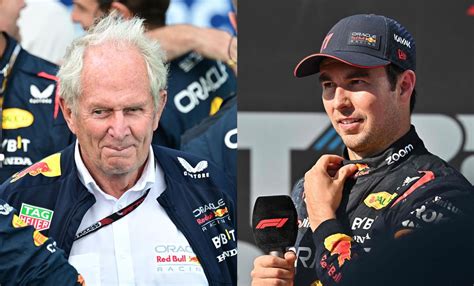 Helmut Marko Revela Qui N Ser A El Sustituto De Checo P Rez