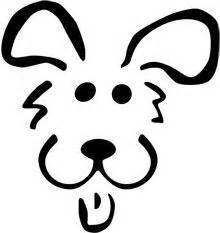 Dog Face Outline - ClipArt Best