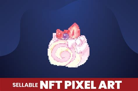 CAKE PIXEL ART Graphic by jonakh32 · Creative Fabrica