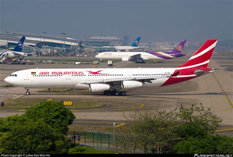 3B NBE Air Mauritius Airbus A340 313 Photo By Lukas Koo Man Ho ID