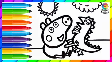 Como Dibujar A George De Peppa Pig How To Draw George Pig Cartoon