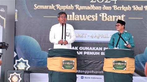 BI Sulbar Siapkan Rp432 Miliar Untuk Kebutuhan Ramadan Dan Idul Fitri