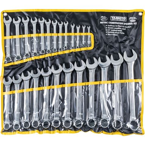 Shop Yamoto Metric Combination Spanner Set Mm Set Of