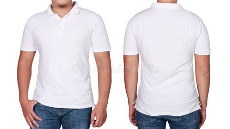 Polo Shirt Template Mock Up Stock Image - Image of advertisement ...