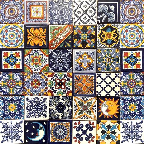 Mexican Ceramic Tiles Horacio By Cerames 30 Decorative Mexican