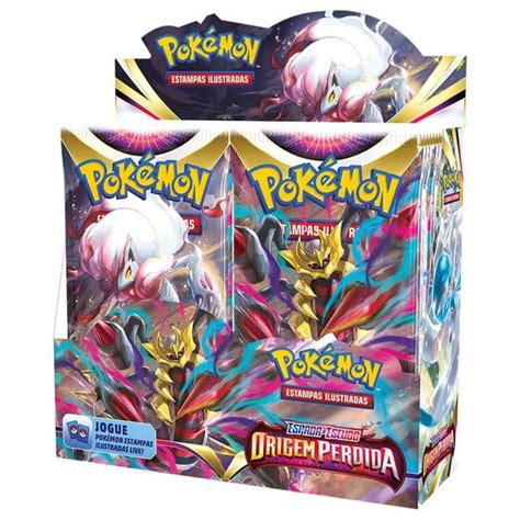 Pokémon Tcg Booster Box 36 Pacotes Swsh11 Origem Perdida Pokémon Company Deck De Cartas