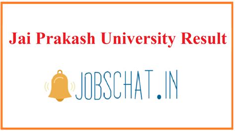 Jai Prakash University Result 2020 Out | JPU UG & PG Results