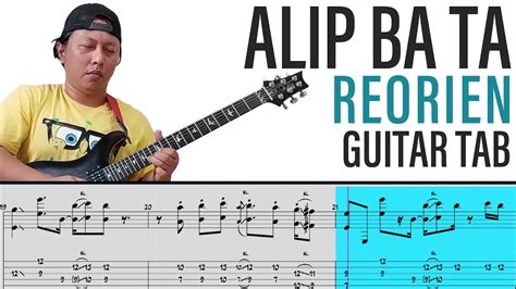 Alip Ba Ta Reorien Guitar Tab Tutorial How To Play Youtube