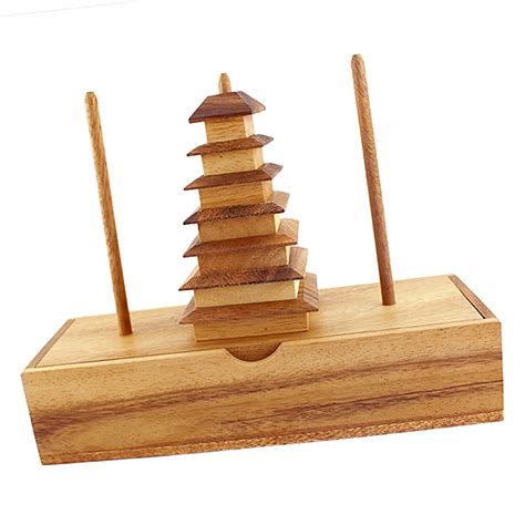 Hanno Башня головоломка деревянная башня игра дети взрослые головоломки ...