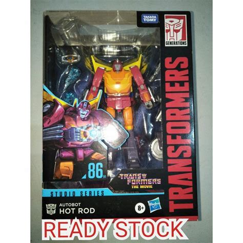 Hot Rod Voyager Class Transformers The Movie Studio Series