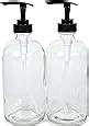 Amazon Vivaplex Large Oz Empty Clear Glass Bottles With