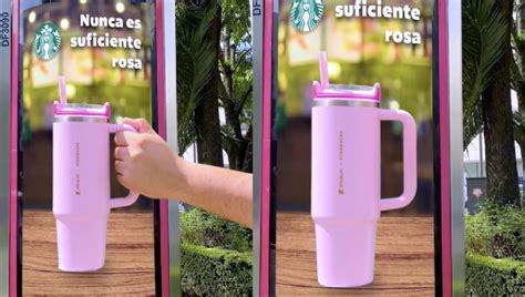 Starbucks lanza vaso rosa con Stanley Winter Pink Cuánto cuesta y