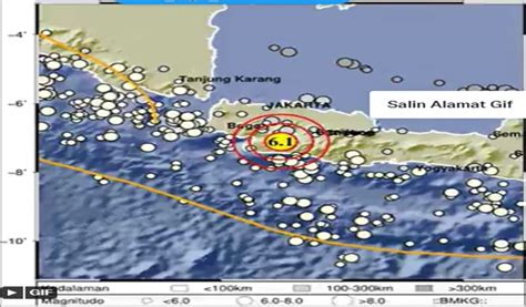 Gempa M 5 8 Guncang Sukabumi Terasa Hingga Jakarta Kamis 8 Desember