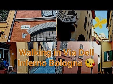 Walking In Via Dell Inferno Bologna Italy Lenvlogs Walking